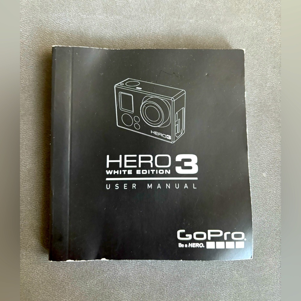 GoPro hero three white‎ edition, spare parts.